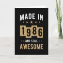 Recherche de 1986 anniversaire cartes Né en 1986