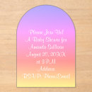 Recherche de pourpre en pastel invitations Pour elle