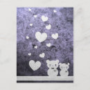 Recherche de amour gothique cartes postales Foncé
