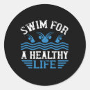 Recherche de nageur autocollants Piscine