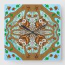 Recherche de chouette bleue horloges Brun