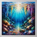 Recherche de paysage sous marin posters Aquatique