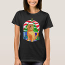 Recherche de père noël mignon tshirts Doré