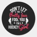 Recherche de joueur hockey autocollants Entraînement
