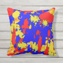 Recherche de peinture éclaboussée coussins Éclaboussure