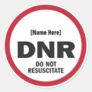 Recherche de urgence médicale autocollants Avertissement