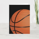 Recherche de boule de basket ball vœux cartes Panier