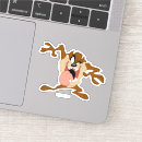 Recherche de taz autocollants Looney tunes