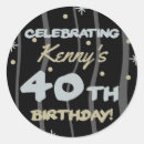 Zoek naar 40 jaar oud stickers Verjaardagsfeest