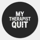 Recherche de paix intérieure autocollants Positivité