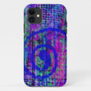Recherche de spirale bleue iphone coques Turquoise