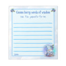 Recherche de mot blocsnotes Bleu