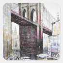 Recherche de brooklyn bridge autocollants New york