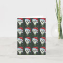 Recherche de tête mort cartes invitations Blanc