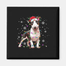 Recherche de noël de terrier magnets Xmas