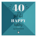 Zoek naar 40 jaar oud posters 40ste