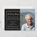 Recherche de service de souvenir invitations Funérailles