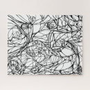 Recherche de linéaire puzzles Noir