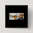 Recherche de musique de jazz badges Trompette