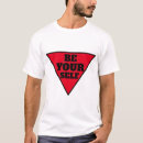 Zoek naar rode driehoek tshirts Zwart