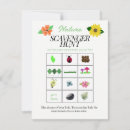 Recherche de partie de chasse au trésor invitations Nature