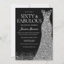 Recherche de 60 ans invitations Noir