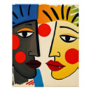 Recherche de portrait abstrait art Moderne