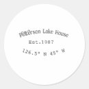 Recherche de maisons de plage autocollants Maison du lac