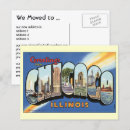 Recherche de ville de chicago invitations Rétro