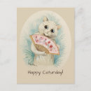 Recherche de wain de louis cartes postales Chats anthropomorphes