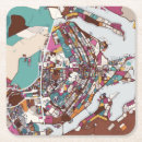 Zoek naar cartografie onderzetters Map