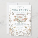 Zoek naar tea party babyshower uitnodigingen Theetijd