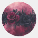 Recherche de rouge cramoisi autocollants Gothique