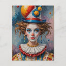 Recherche de clown cartes postales Unique