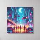 Recherche de rétro futuriste posters Voitures volantes