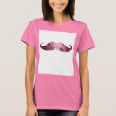 Zoek naar roze snor tshirts Girly