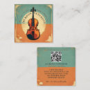 Recherche de violonistes cartes visite Boss