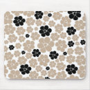Recherche de motif blanc noir tapis souris Fleurs