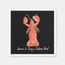 Recherche de fruits mer serviettes Homard