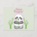 Recherche de anniversaire panda cartes postales Rose