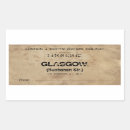 Recherche de glasgow autocollants Vintage