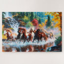 Recherche de chevaux puzzles Quart de cheval