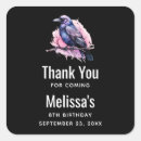 Recherche de corbeau noir autocollants Halloween