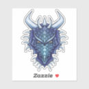 Recherche de tête de dragon autocollants Imaginaire