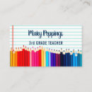 Recherche de crayon couleur cartes visite Professeur