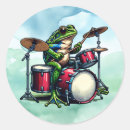 Recherche de crapaud drôle autocollants Bande dessinée