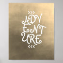 Recherche de aventurier posters Typographie