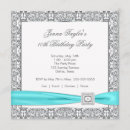 Recherche de 10 ans invitations Bleu