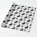 Recherche de symbole zen papier cadeau Yin