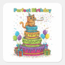 Recherche de anniversaire de chaton autocollants Chat mignon
